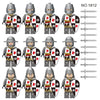 Medieval Ancient Rome Series Knight Military Castle Minifigures