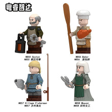 N855-858 Commoners in Medieval Europe Minifigures