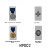 N9002 WWII Soldier Medal 1x2 glossy printed parts Minifigures