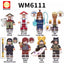 WM6111 Naruto series Minifigures