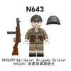 N641-644 Italian Infantry series Minifigures
