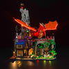 3745pcs F2193 Dungeons & Dragons: Red Dragon's Tale