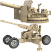 World War II Soldier Military Anti-aircraft Gun Mech Cannon
