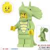 KL3310 KL3311 KL3312 KL3313 KL3314 KL3315 KL3316 Triceratops dinosaur Minifigures