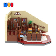 (Gobricks version) 758pcs MOC-99148 Buffy the Vampire Slayer: Sunnydale High School Library