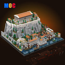 (Gobricks version) 1952PCS MOC-117805 Acropolis of Athens