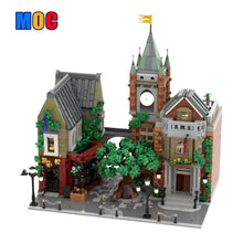 (Gobricks version) 4804pcs MOC-202302 Village Square