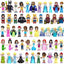 F003-F038 Disney Girls Castle Minifigures