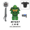 MY606-610 Empire Robot Warrior Minifigures