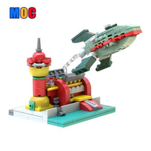 (Gobricks version) 233pcs MOC-174382 Futurama: Planet Express