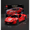 3608 pcs T5005 T5005-A Taigaole Red and yellow Ferrari 488 1:8