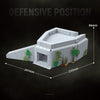 1232pcs QUANGUAN Atlantic Coastal Fortress 1:35