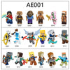 AE001 Minecraft Series Minifigures