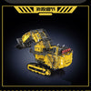 4108PCS MouldKing 17070-17071 Liebherr R 9800 Excavator Dynamic version