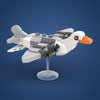 (Gobricks version) 190pcs MOC AI Brain Decaying Animals - Goose