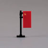 Flags of China, America, Germany and France