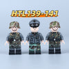HTL139-141 World War II Prinz Eugen Assault Leader Minifigures