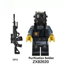 ZX82620 Delta Force Purification Soldier Minifigures