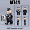 MT44-47 World War II Naval Armored Soldier Minifigures