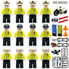 M8266 Spring Thunder Action Group M8262 Traffic police duty team Minifigures