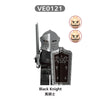 V1003 medieval castle knight Minifigures
