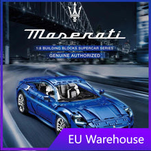 (Ship from European warehouse)5480 pcs Reobrix 11010 Maserati GranTurismo 110 1:8