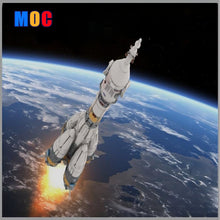 3739pcs MOC-109502 Sojus-FG