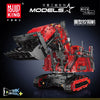 4108PCS MouldKing 17070-17071 Liebherr R 9800 Excavator Dynamic version