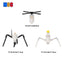 189pcs Skibidi Toilet（Spider Skibidi Toilet、Skibidi Toilet Helicopter、Skibidi Toilet Hydra）