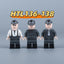 HTL136-138 World War II German General's Uniform Minifigures