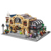 Presale 3050 pcs Brick Cross Train Station