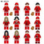 M8007A M8007 Christmas Minifigures