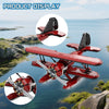 (Gobricks version) 620pcs MOC Acrobatic seaplane