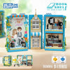 ZHEGAO Book Shelf Creator Expert - mini bricks