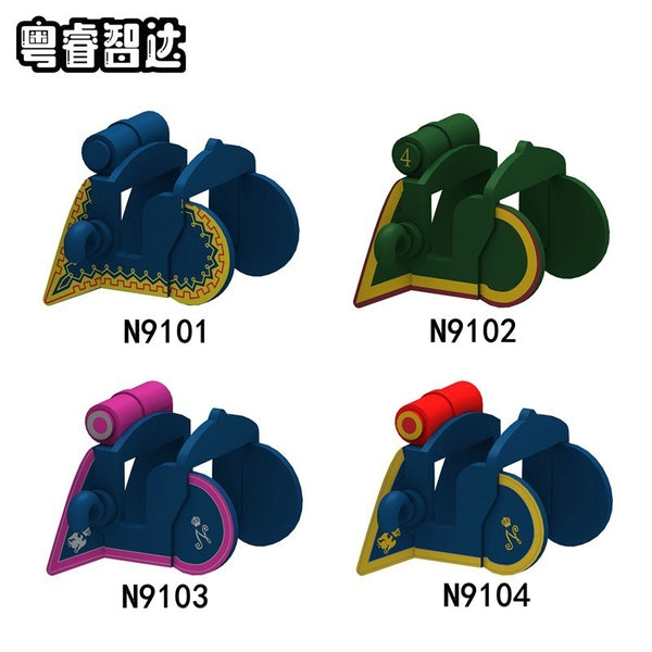 N9101-9104 Napoleon series cavalry saddle Minifigures – Joy Bricks