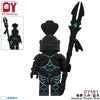 DY580-DY581 Shadow Soldier Purple Blue minifigures