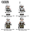 N692-695 Winter Snow Soldiers Minifigures