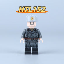 HTL152-156 World War II Soviet Winter Coat Soldiers Minifigures