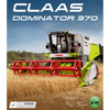 4567 pcs CaDA C61508 CLAAS Dominator 370 1:17 Dynamic version