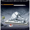 1199pcs MX A Fallen Giant Mech in the Valley