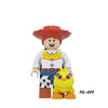 PG498-500 Draw Fun Series Woody Jessie Ducky Minifigures