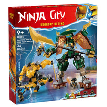 764pcs 88084 Lloyd and Arin's Ninja Team Mechs