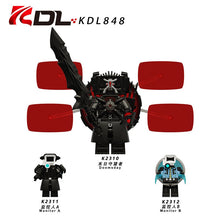 KDL848 Skibidi Toilet series Minifigures