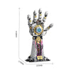 1424pcs HUIYOYOYI H1009 Cyber – Spirit Nexus Robotic Hand [Includes Rechargeable Battery Box, LED Light Strip & Light Guide Tubes]