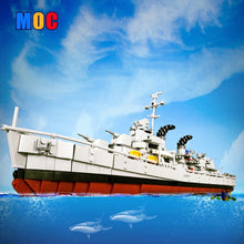 (Gobricks version) 800pcs+ MOC Fletcher-class Destroyer