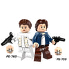 PG759-760 Star Wars character Leia Organa Han Solo Minifigures