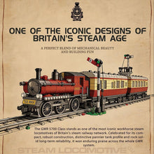 2108pcs Reobrix 66087 Great Western Railway Steam Train