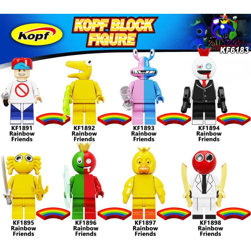 Lego Roblox Rainbow Friends