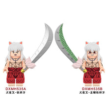 DXMH535AB Inuyasha Semi-demon Minifigures