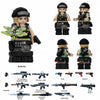 YZ00176 Delta Force Lena Vandermeer, codenamed "Butterfly"Minifigures